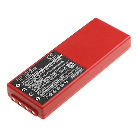 Bsc Preferred Liebherr Funkst 2000mAh Red Remote Control Replacement Battery CS-FBA213BL.2